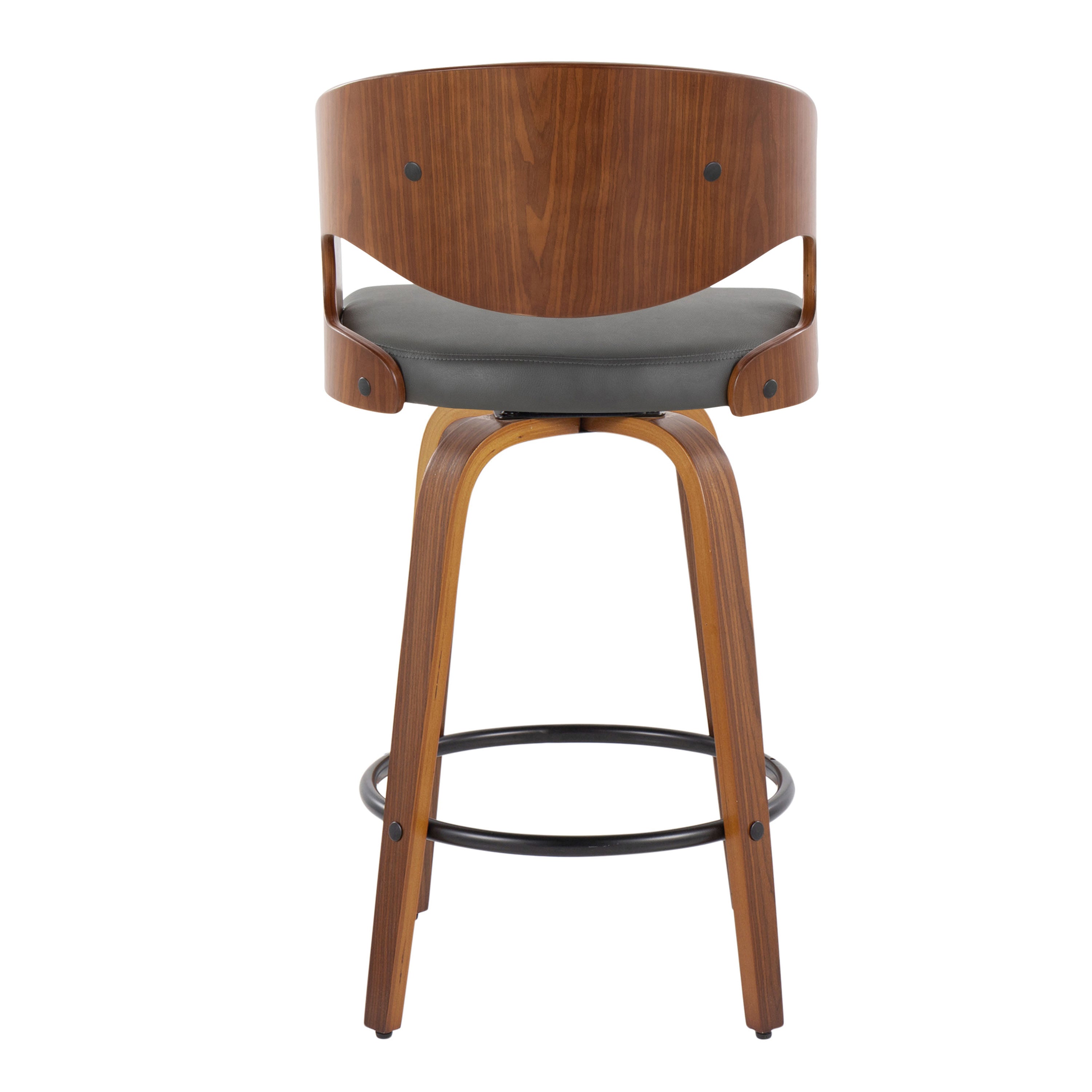 Fixed-Height Counter Stool with Swivel