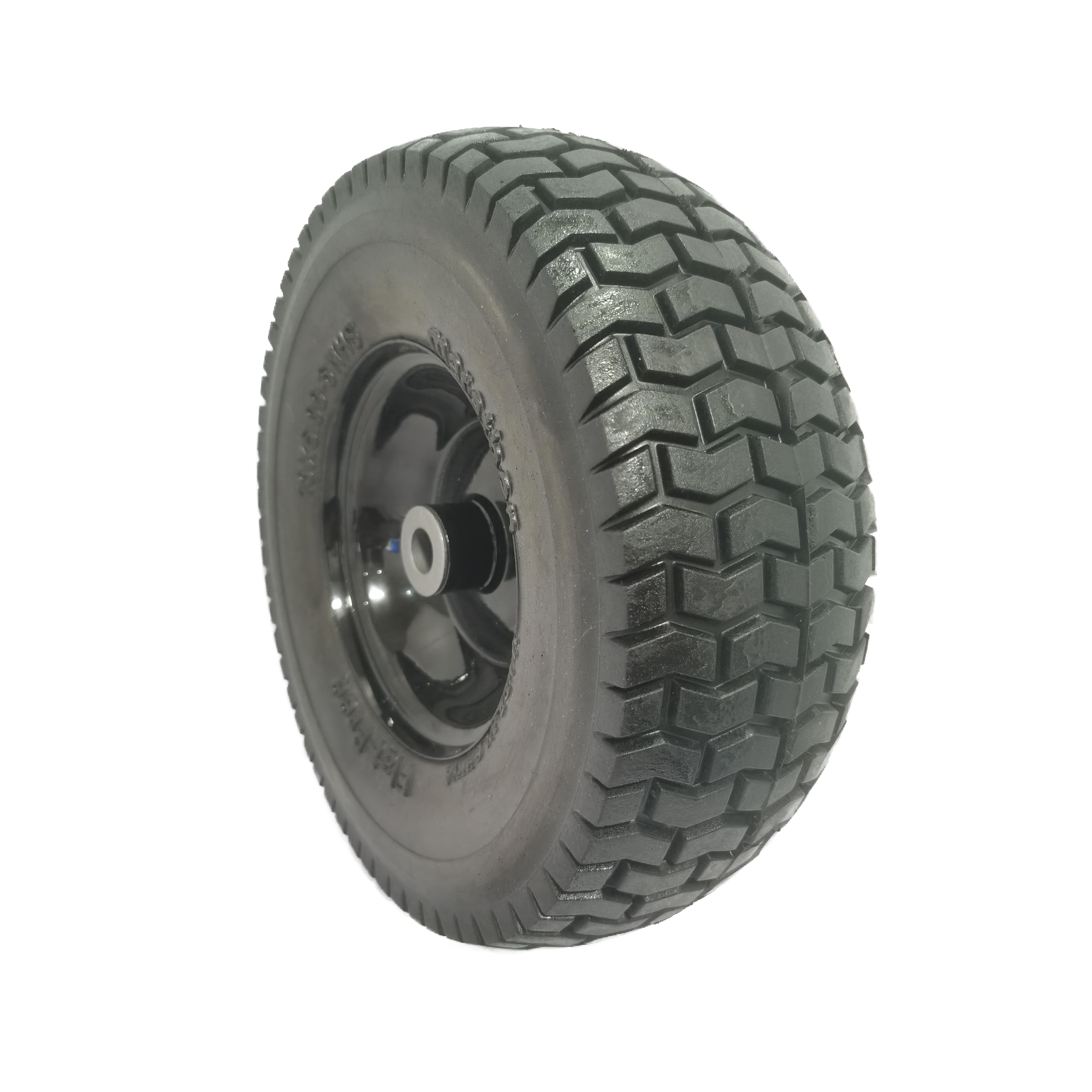 (4-Pack) 13x5.00-6 Flat Free Tire and Wheel Assemblies