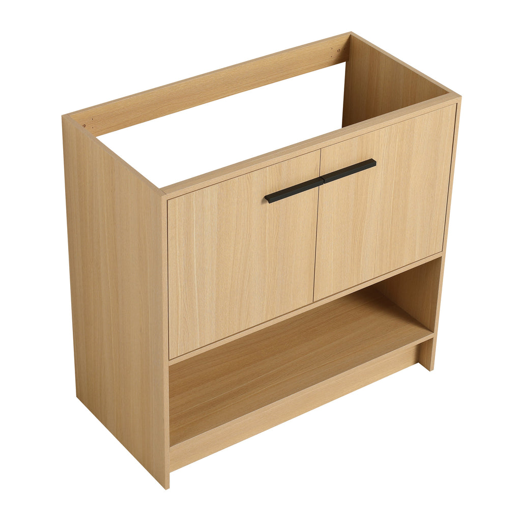 36" Freestanding Bathroom Vanity with 2 Doors