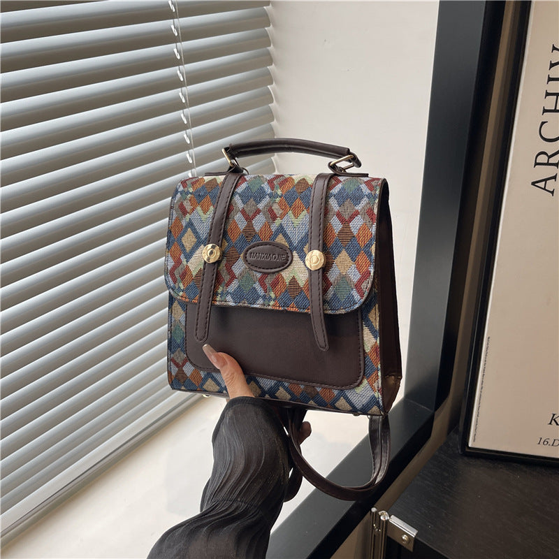 Stylish Casual Minimalist Personalized Womens Backpack