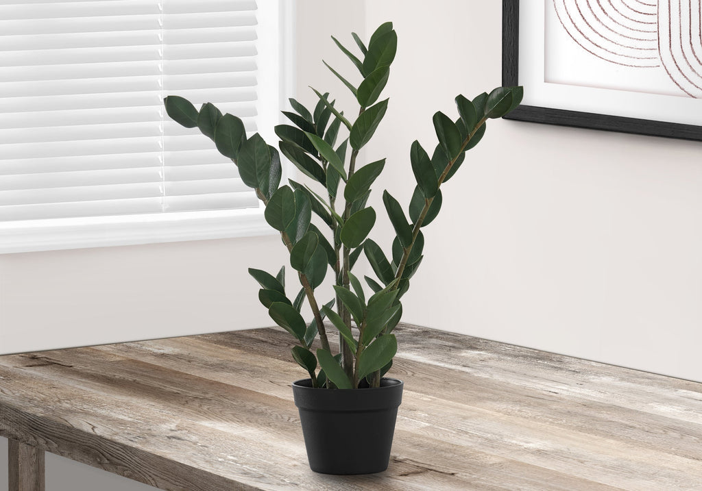 Artificial Zz Tree - 29" Tall Indoor Faux Plant