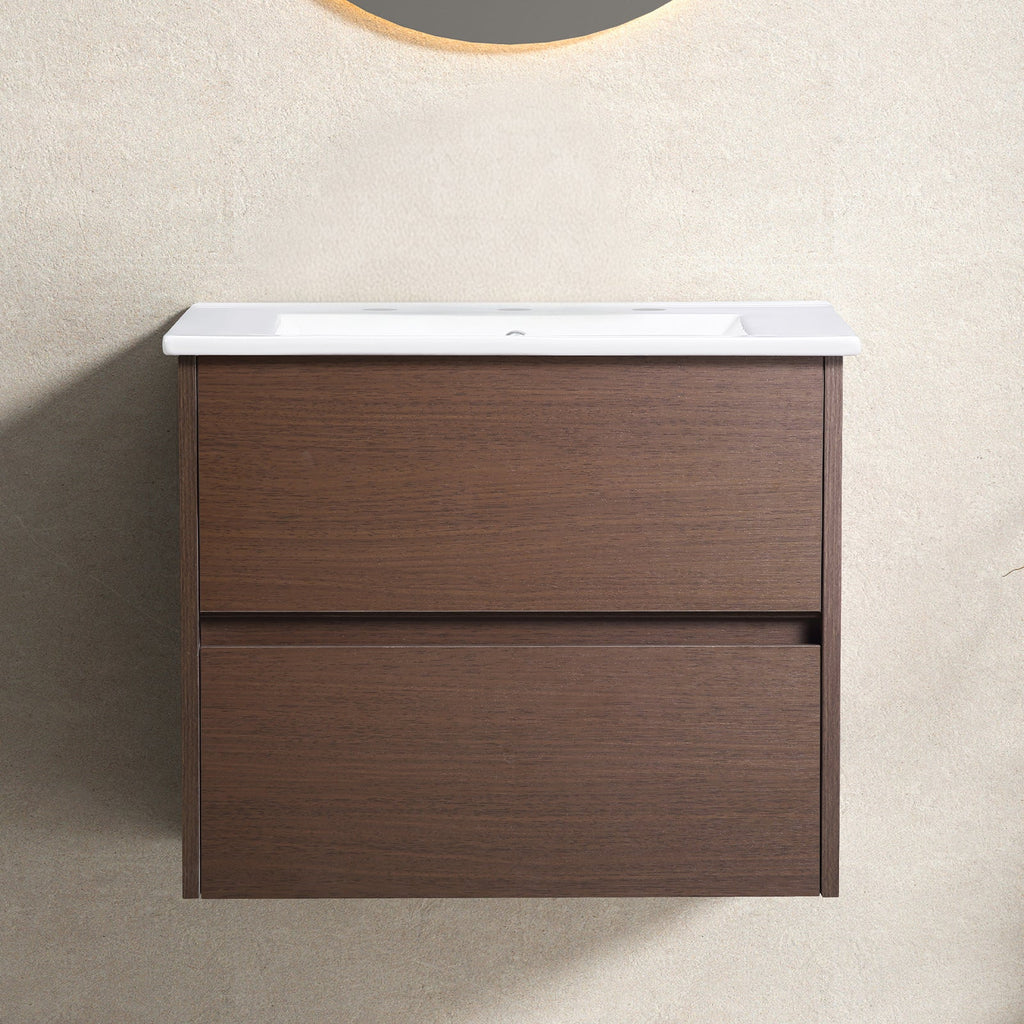 Modern Bathroom Vanity with Ceramic Basin
