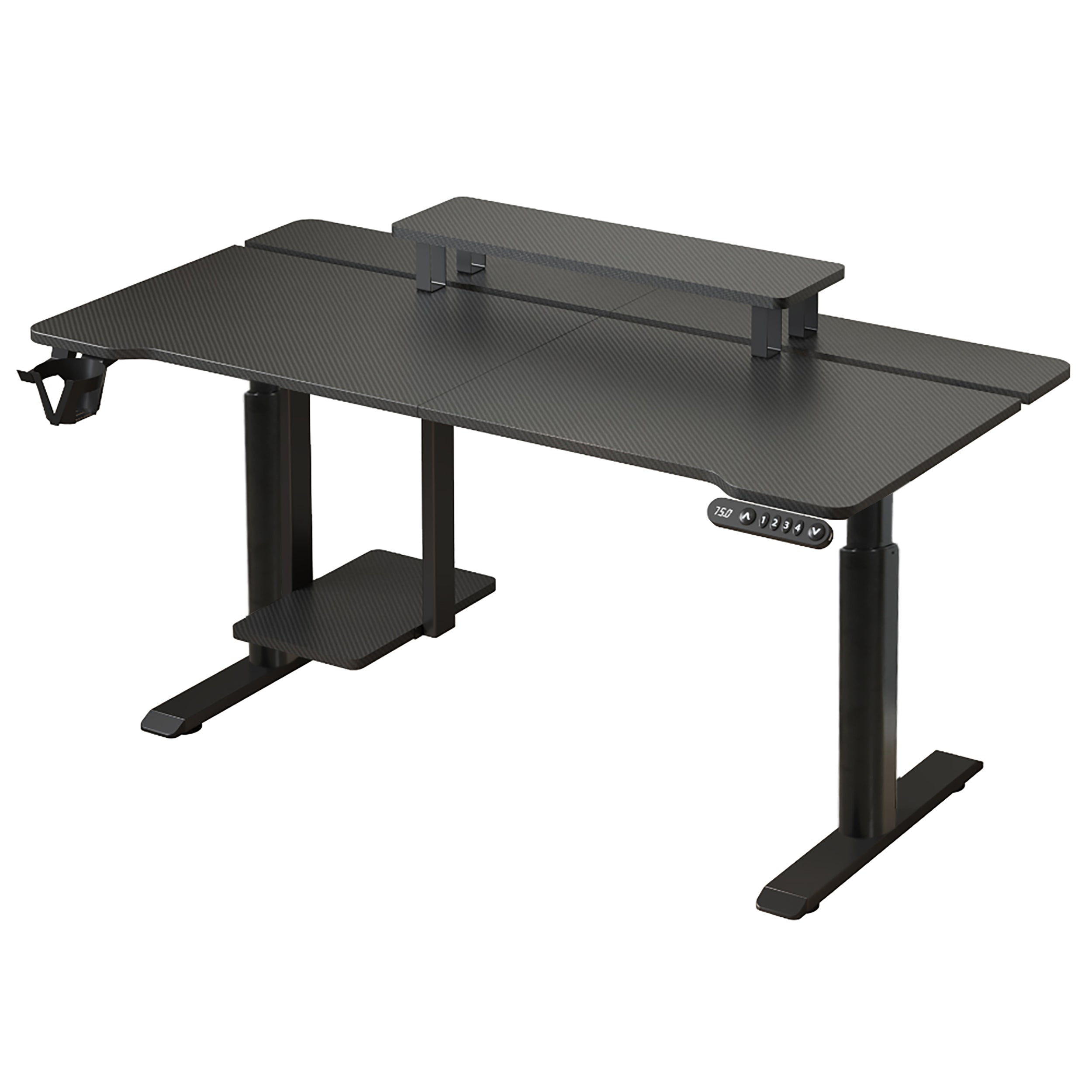63"×(24"+6") Adjustable Height Desk