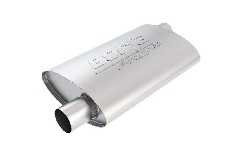 Borla Pro-XS 2in Tubing 14in x 4in x 9.5in Oval Offset/Offset Muffler 40346