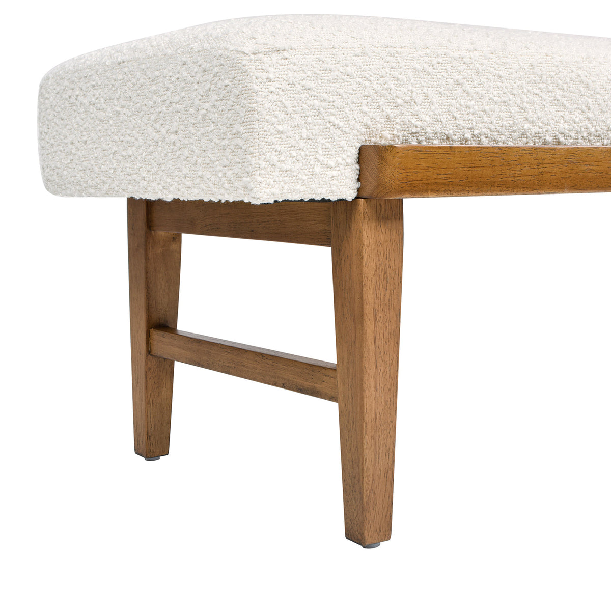 Billie 52" Modern Telephone Bench with Sliding Shelf