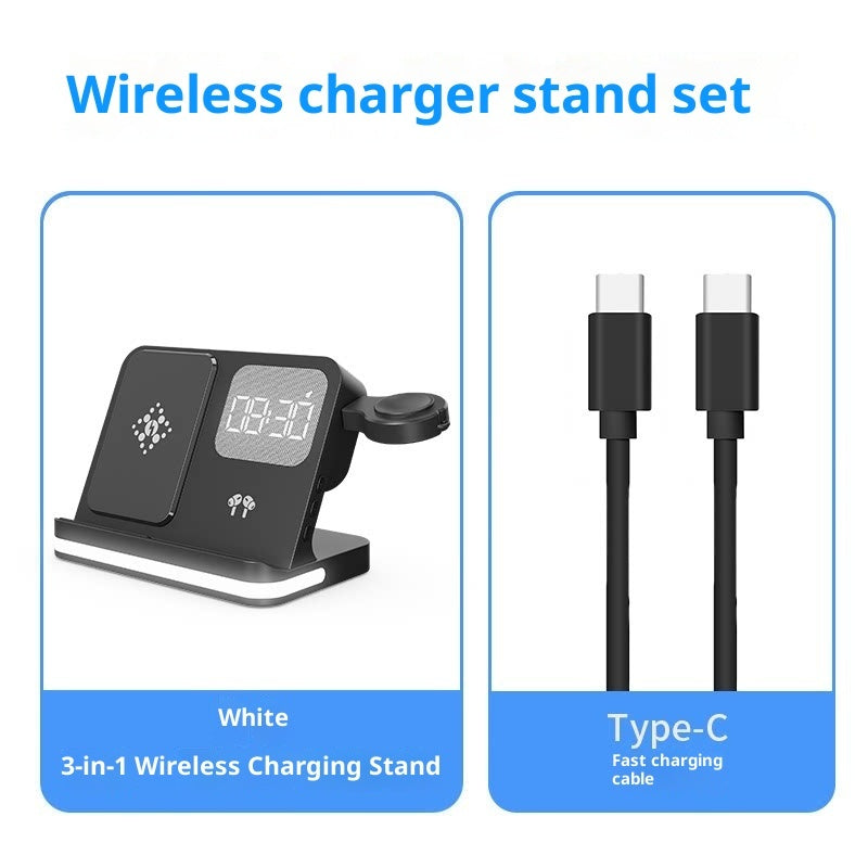 Magnetic Four-in-One Wireless Charger