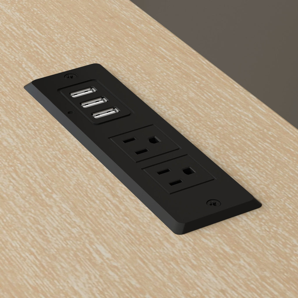 Tan Desk