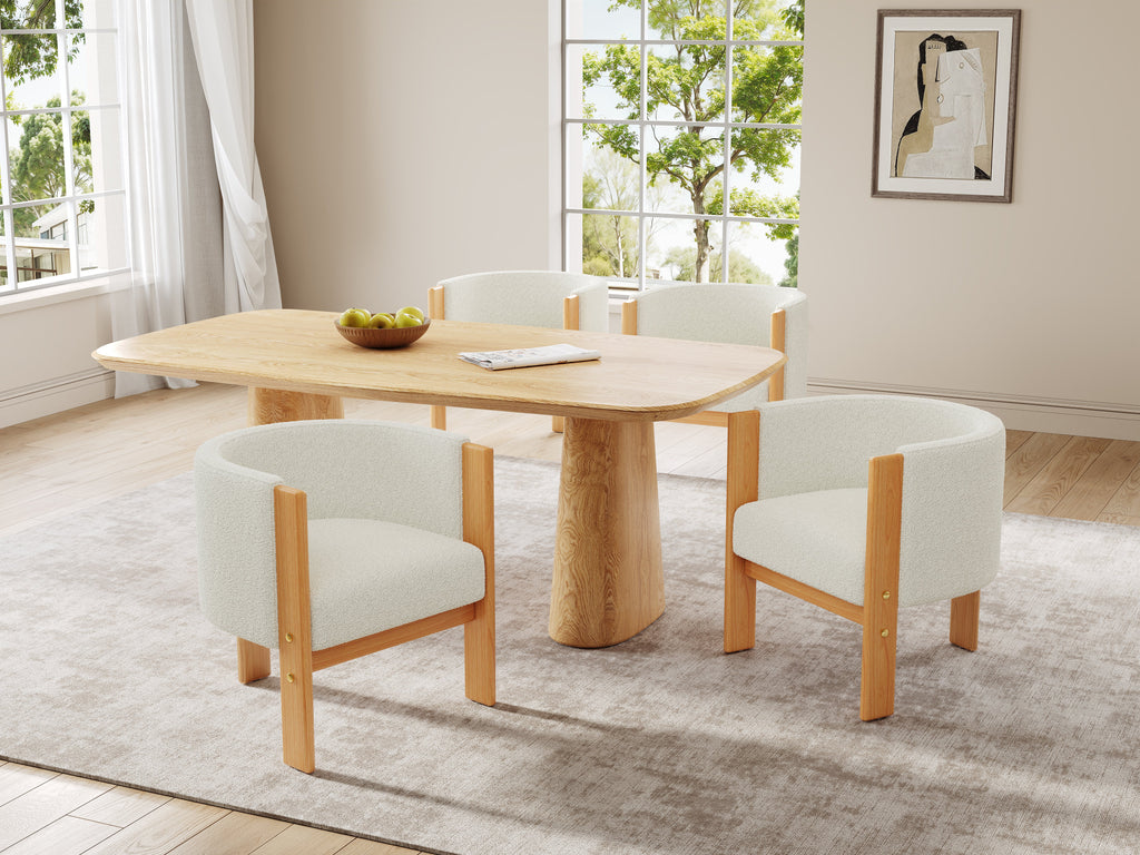 Upholstered Dining Chairs Set of 4