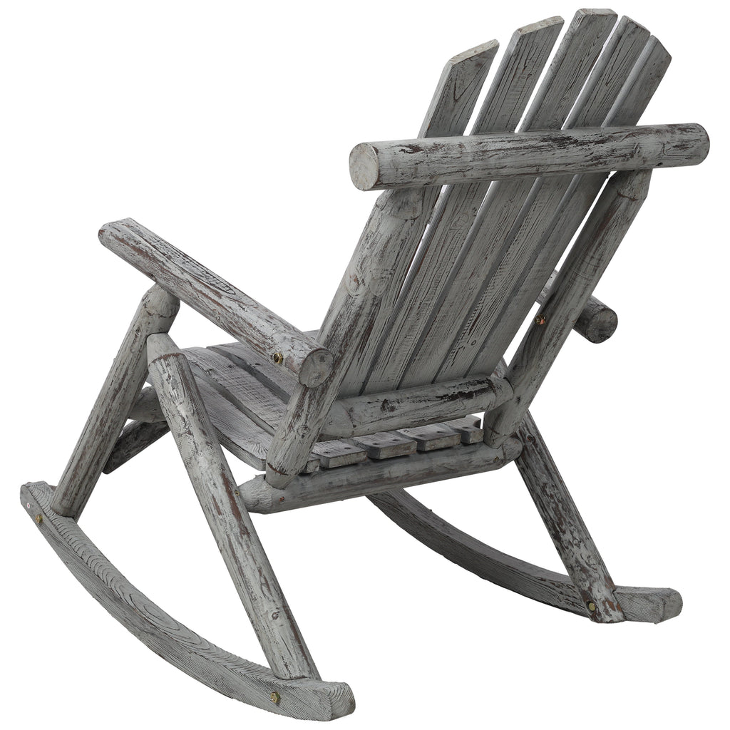 Wooden Porch Rocker Chair