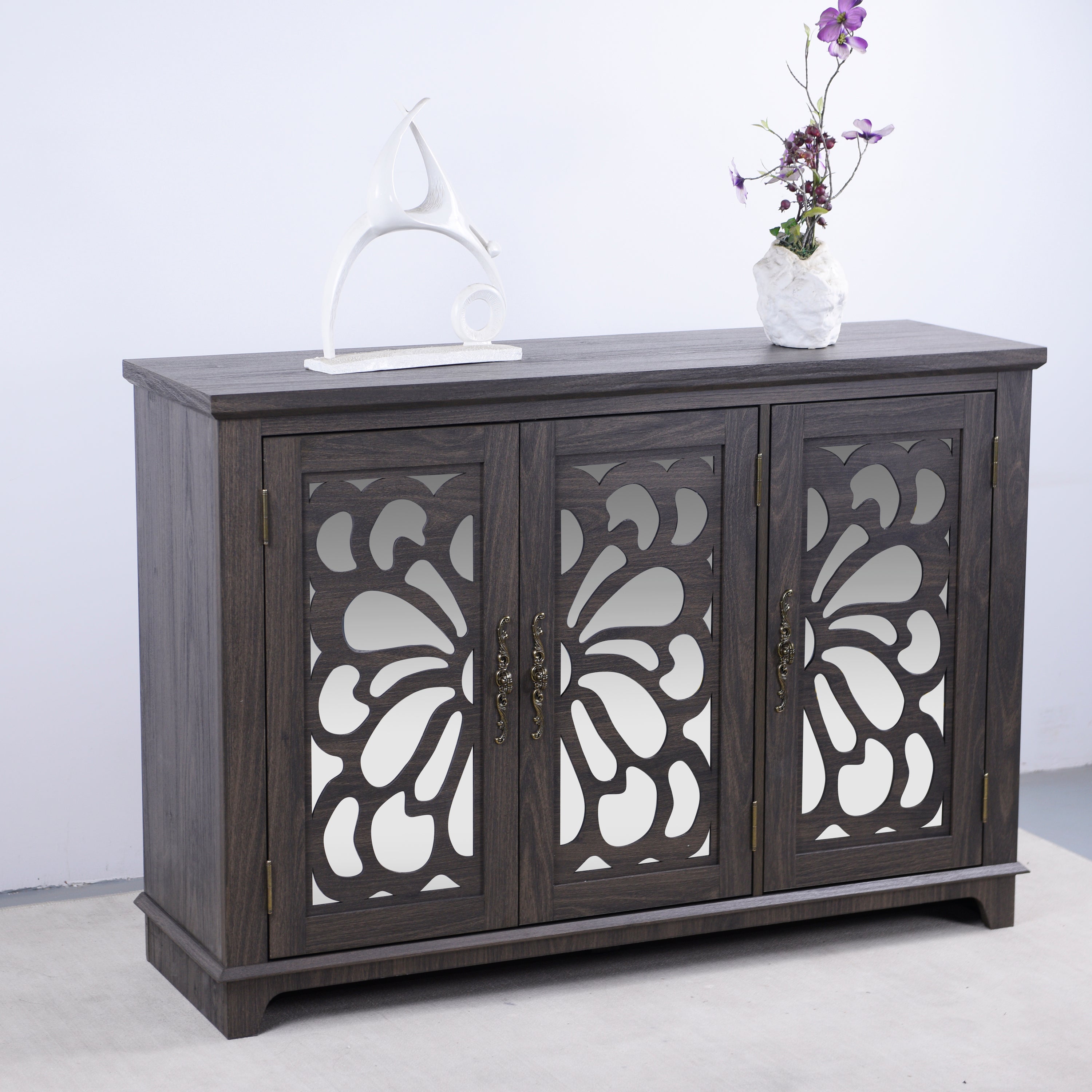 49.33" x 15.55" Spacious Size Countertop Sideboard