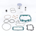 Athena 99-24 Yamaha YZ 250 2T 66.35mm Bore Forged 2-Stroke Top End Piston Kit w/Gasket Kit P4F0664267019B
