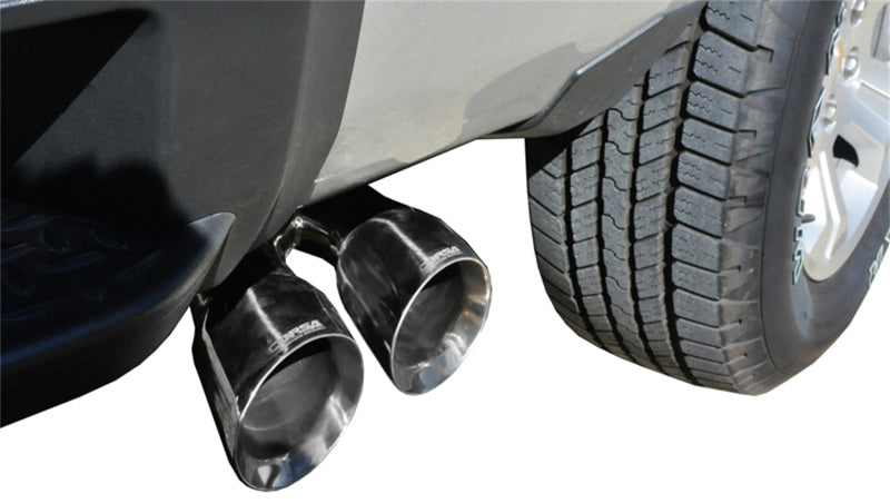 Corsa 14 GMC Sierra/Chevy Silv 1500 Reg. Cab/Long Bed 5.3L V8 Polished Sport Single Side CB Exhaust 14872