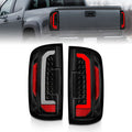 ANZO 15-21 GMC Canyon LED Taillights w/ Light Bar Black Housing Clear Lens 311402
