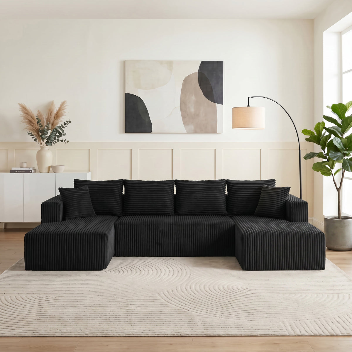 132.1 Inch Modular Sectional Sofa