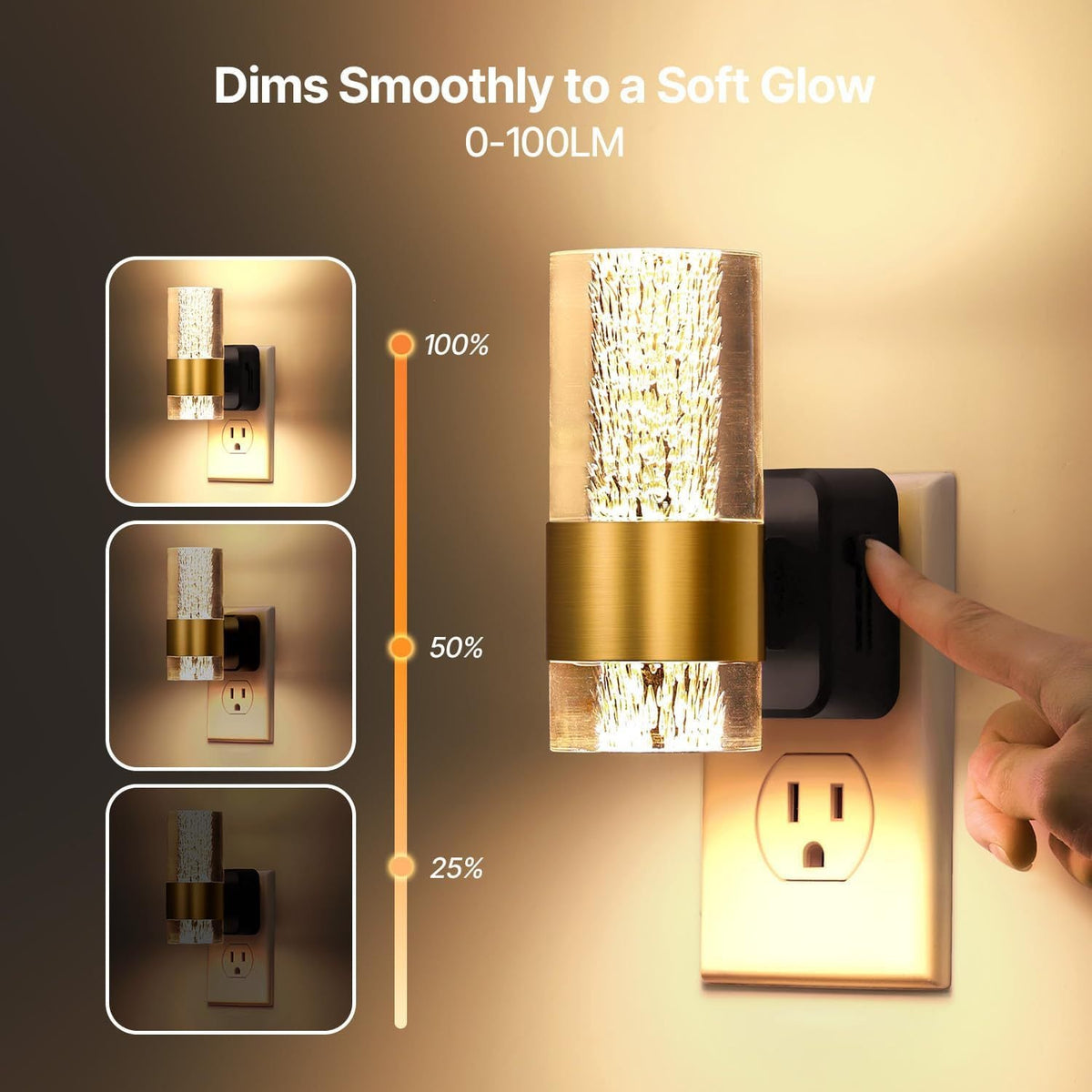 Ice Flower Wall-mounted Light-controlled Sensor Lamp Kitchen Corridor