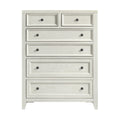 Gypsum Whitewash 6-Drawer Chest