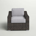 Fully Assembled Patio Chair with Cushion