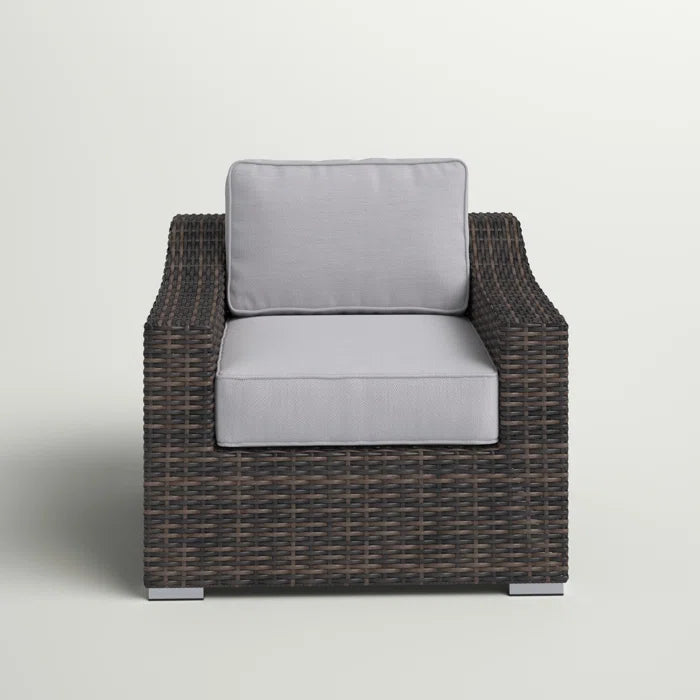 Fully Assembled Patio Chair with Cushion