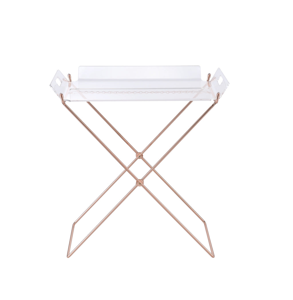 Cercie Clear Acrylic Tray Table