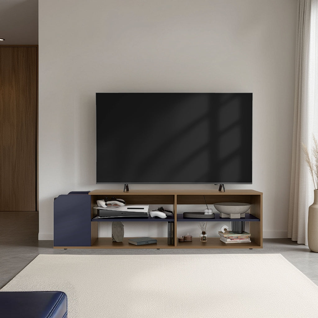 Solene TV Stand with Open Shelves for Various Modern Storage