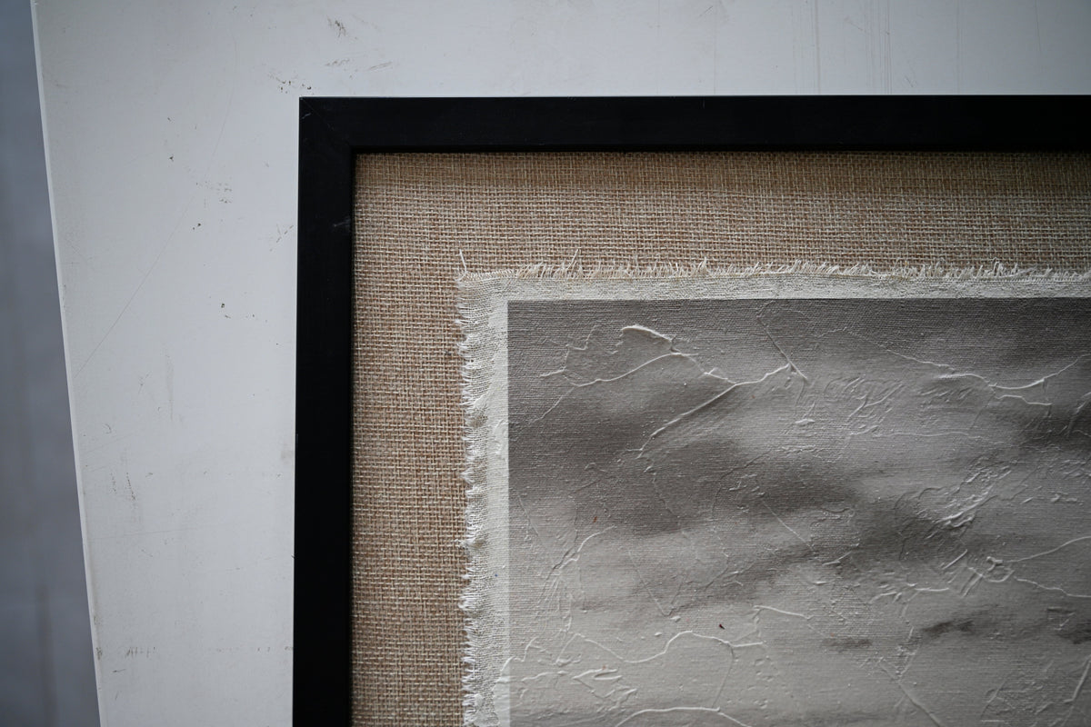 Vintage Landscape Large Framed Wall Art
