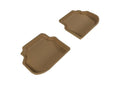 3D MAXpider 2011-2014 BMW 5 Series F10 Kagu 2nd Row Floormats - Tan L1BM05421502