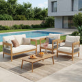 Porto Outdoor 4-Piece Chat Set