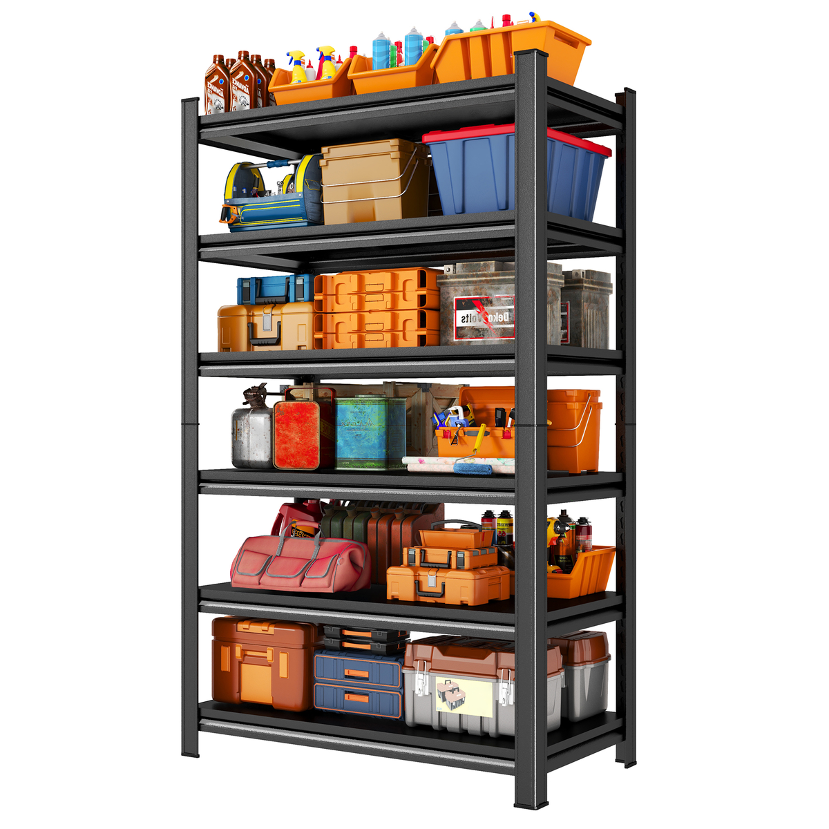 6-Tier Garage Storage Shelving Unit