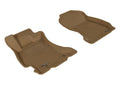 3D MAXpider 2014-2018 Subaru Forester Kagu 1st Row Floormat - Tan L1SB00911502