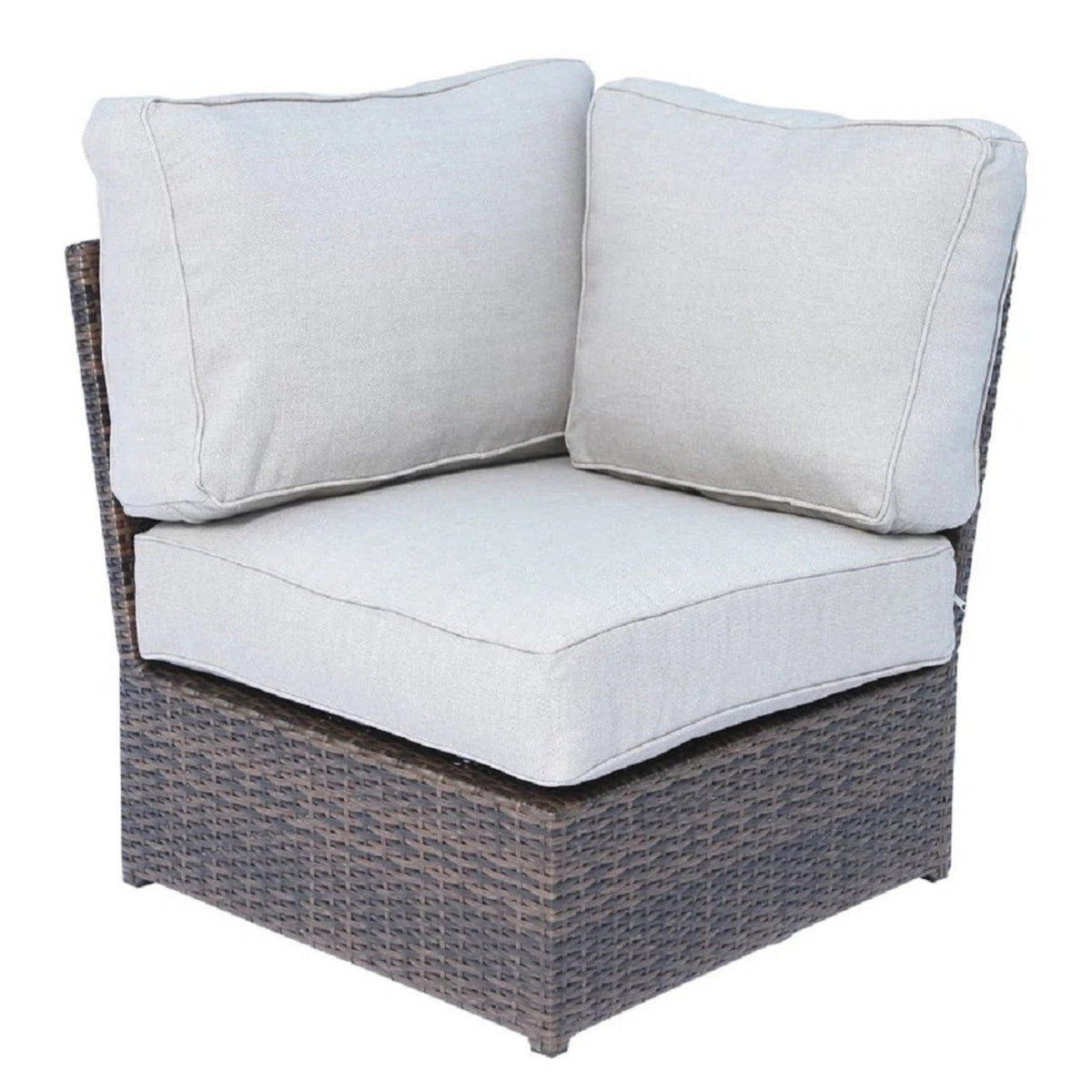 4-Person Wicker Outdoor Seating Set with Cushions