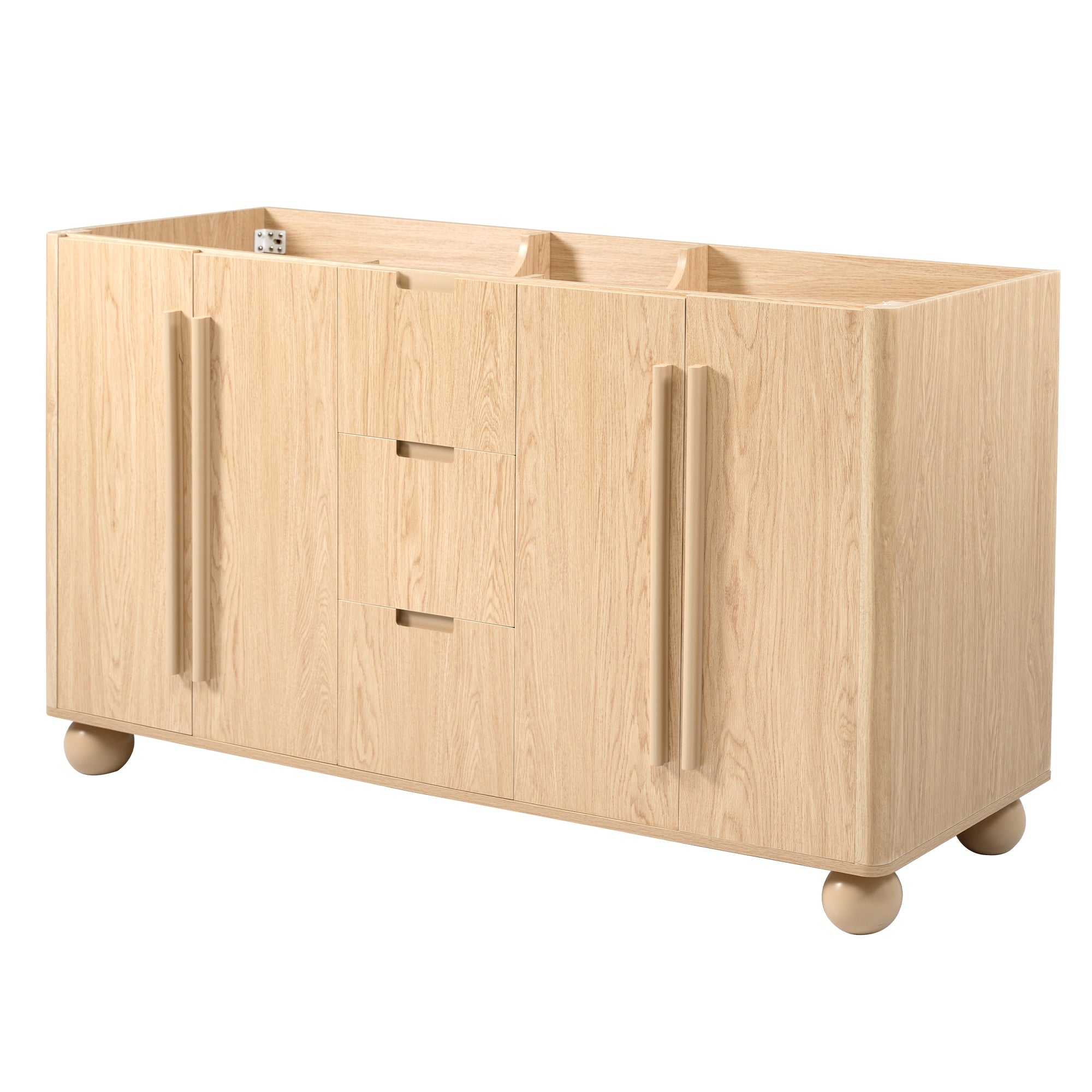 58.3" Bathroom Vanity Cabinet Only Without Vanity Top