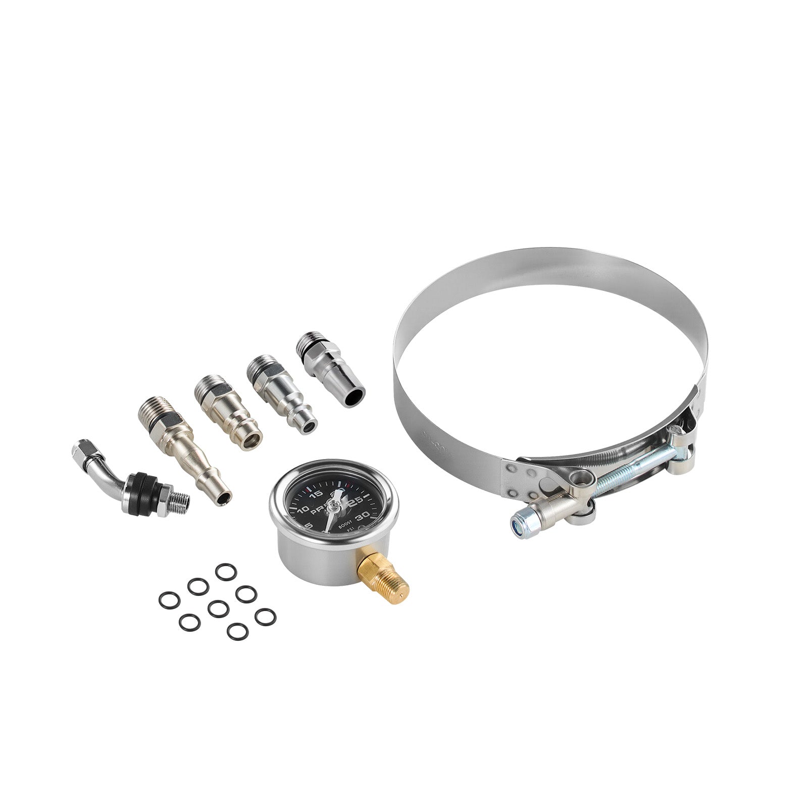 Turbo Boost Leak Tester with 4" & 3" Aluminum End Cap