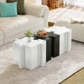 3-Piece Artistic Puzzle Table Set