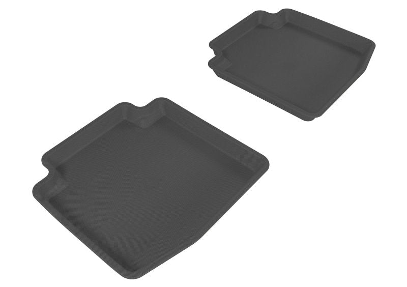 3D MAXpider 2005-2009 Buick Lacrosse Kagu 2nd Row Floormats - Black L1BC00221509