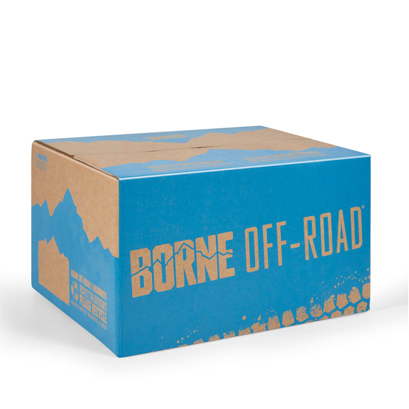 Borne Off-Road Vehicle Ratchet Tie-Down Kit (4 pack) Black BNRTC-TD-4BK