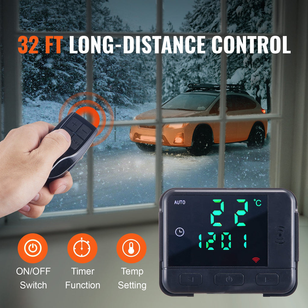 Diesel Air Heater All-in-one 12V 5KW LCD Remote Control
