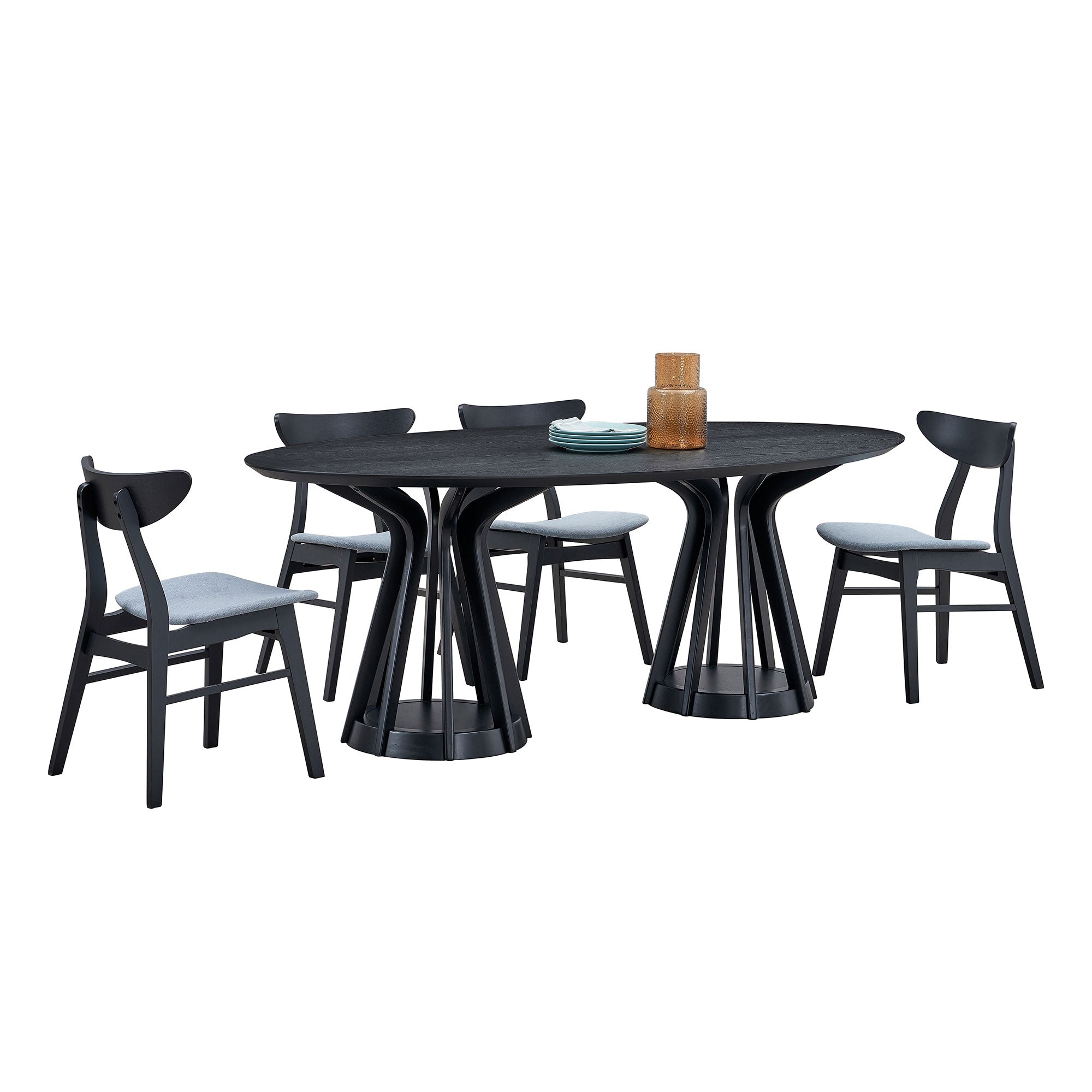Modern 7-Piece Dining Table Set
