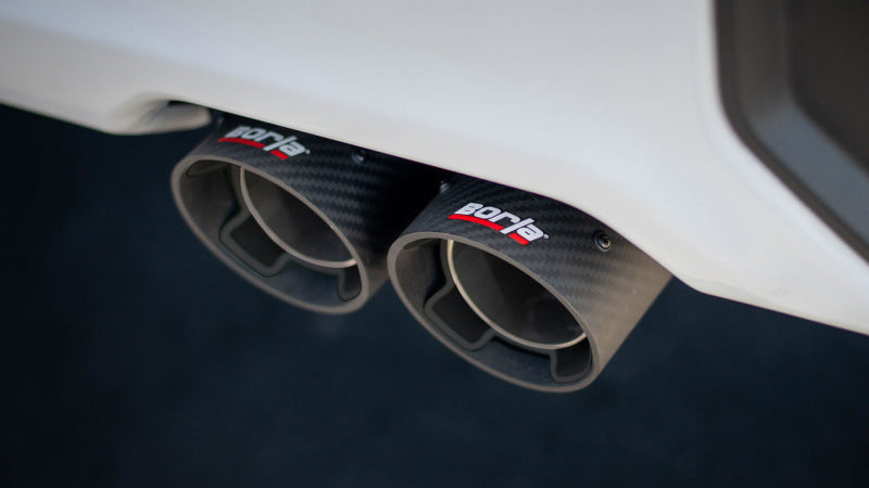 Borla 2024 Chevy Silverado 1500 6.2L V8 S-Type Catback Exhaust w/ Simulator - CF Black Anodized 140994CFBA