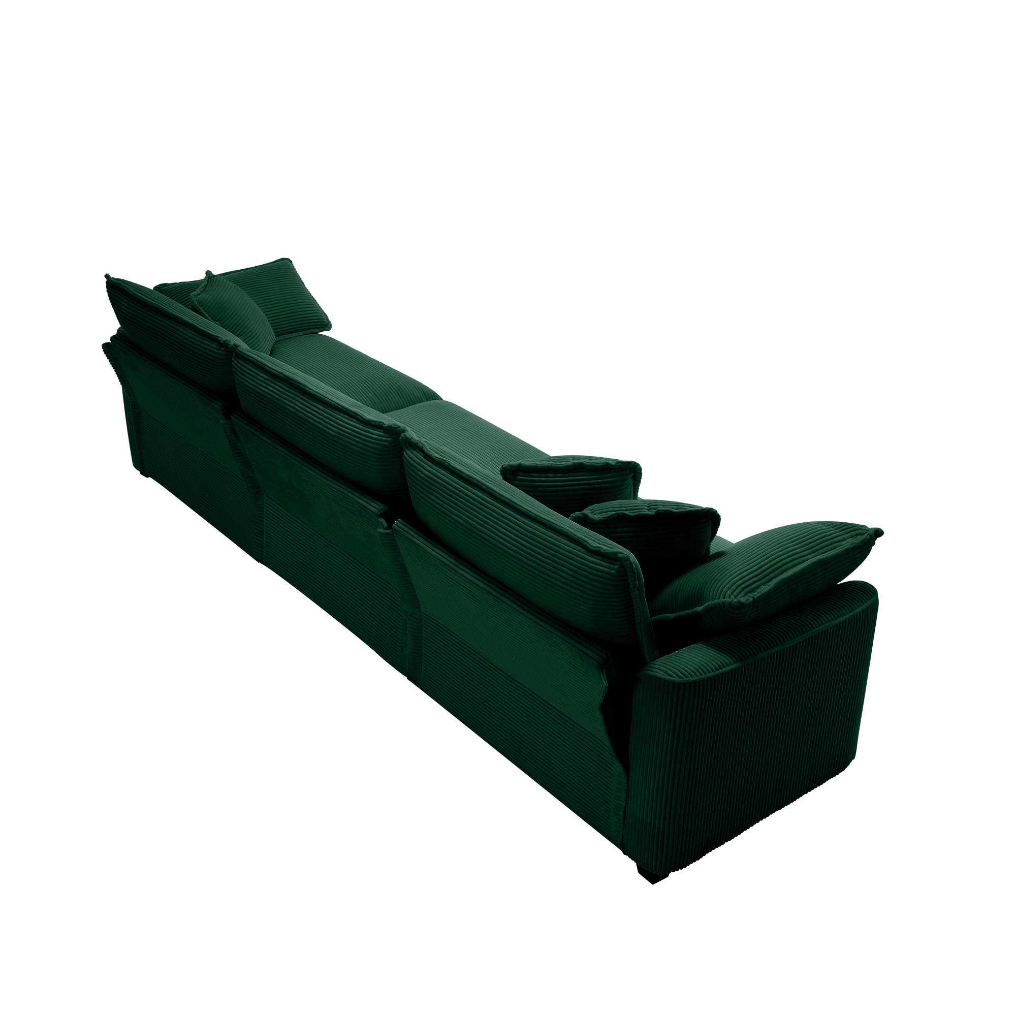 Mid-Century Modern Sectional Set of Two