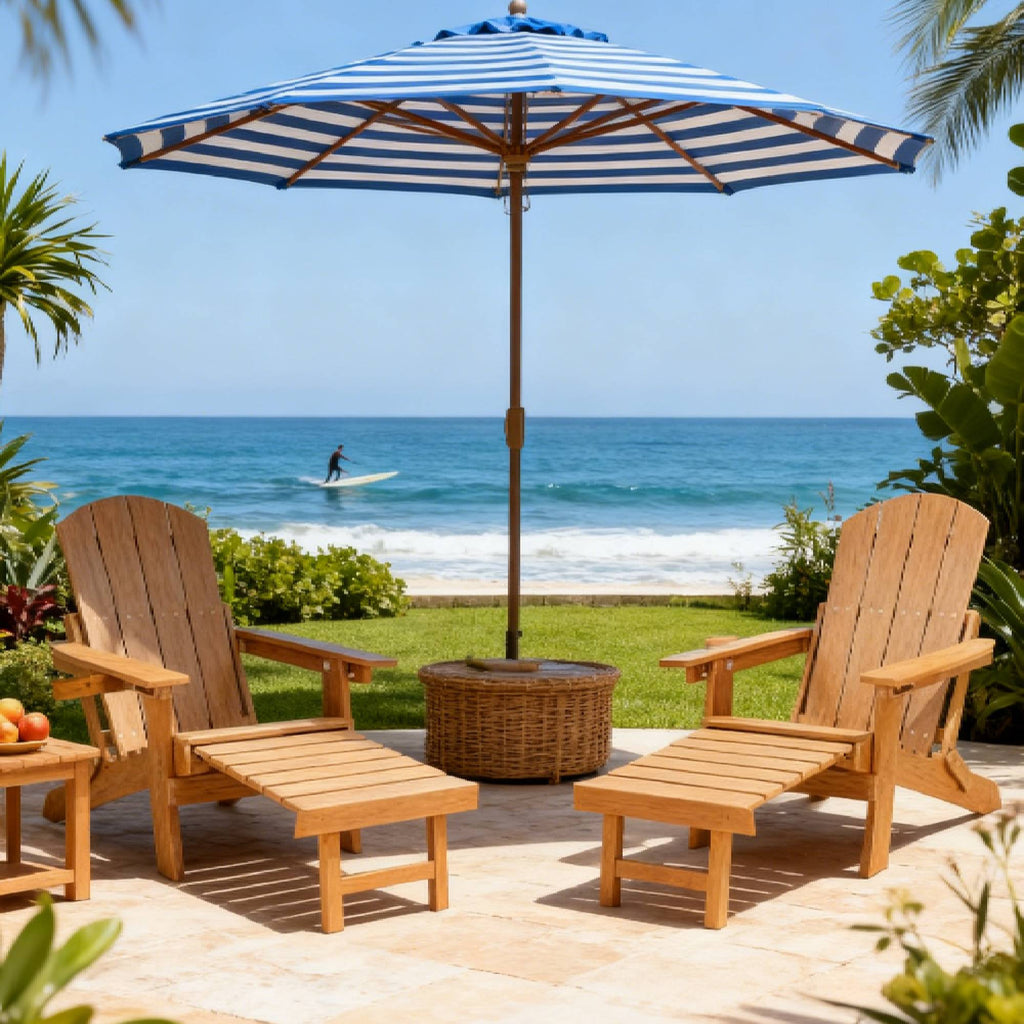 2-Piece All-Season Outdoor Lounge Chairs