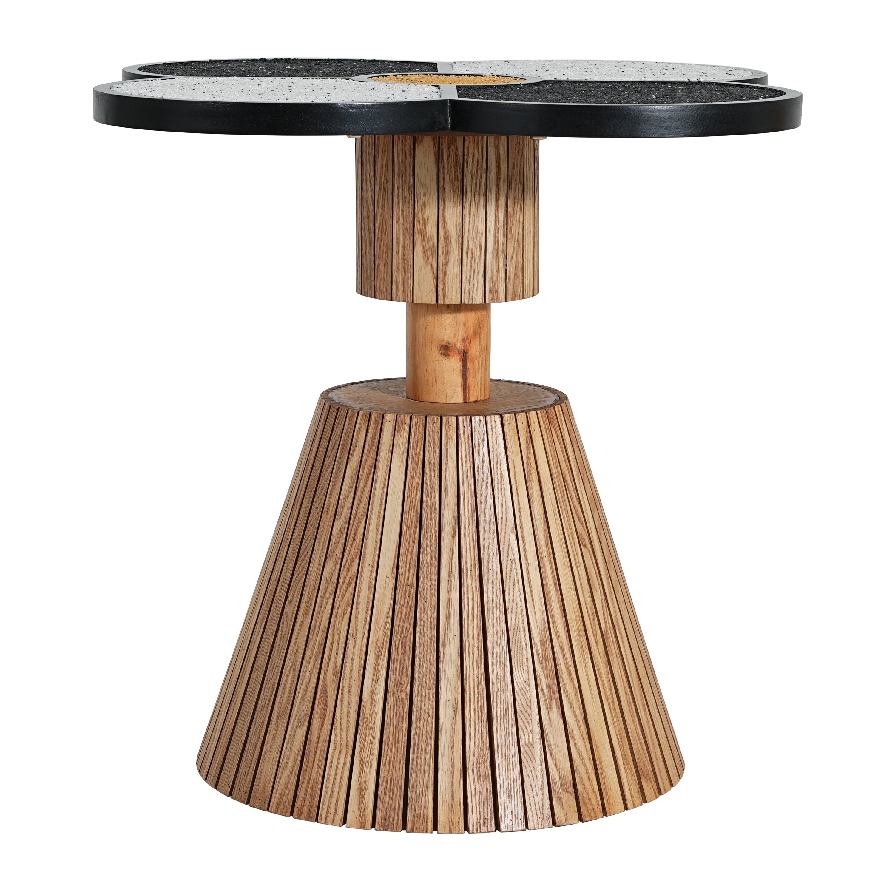 Unique Four-Leaf Clover Side Table