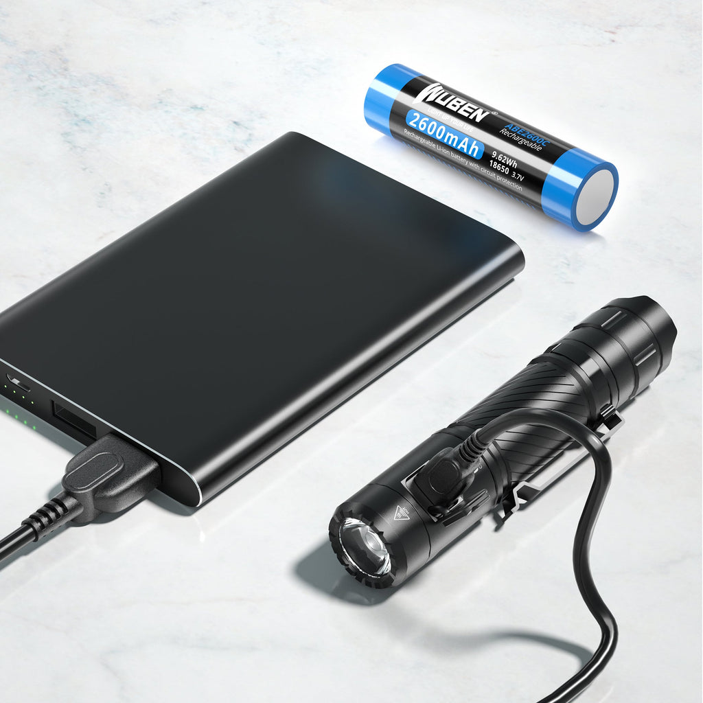 WUBEN C3 Flashlight 1200 High Lumens