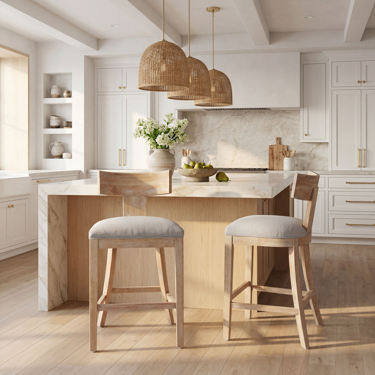 27" Counter Stools Set of 2