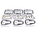 All Balls Racing 00-02 Yamaha Mountain Max 600 Carburetor Rebuild Kit 26-10039