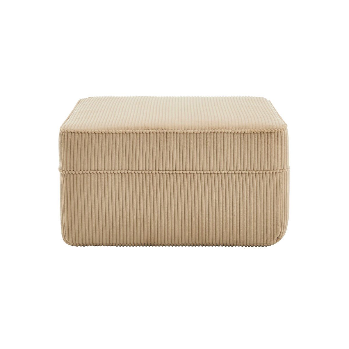Ottoman Corduroy - Camel
