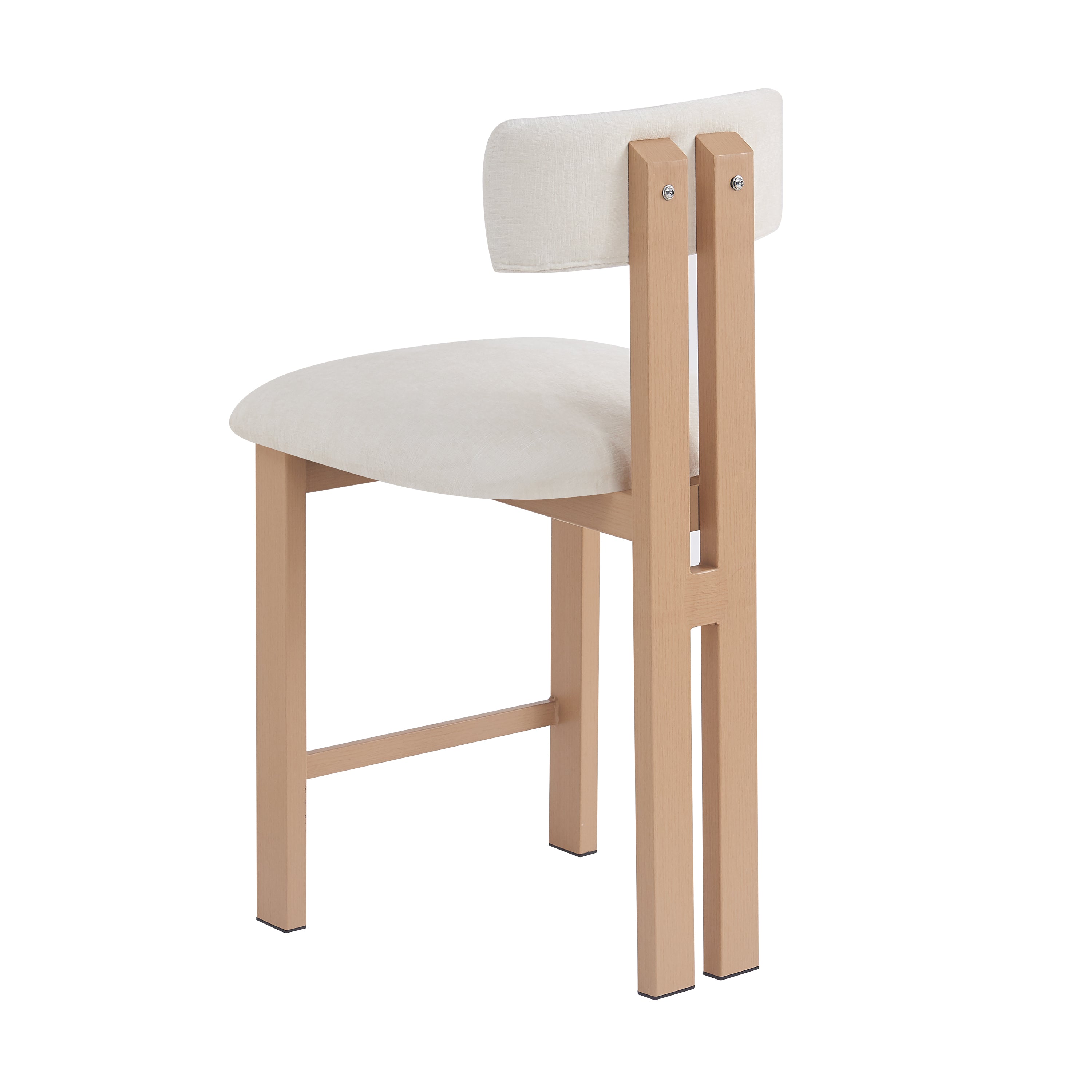 Stylish 26.5'' Round Stools with Low Back