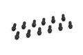 Cometic Gasket Cometic Header Bolts 3/8 - 16 x 1in Grade 5 Black Oxide Finish With Compact Hex Head CF1012