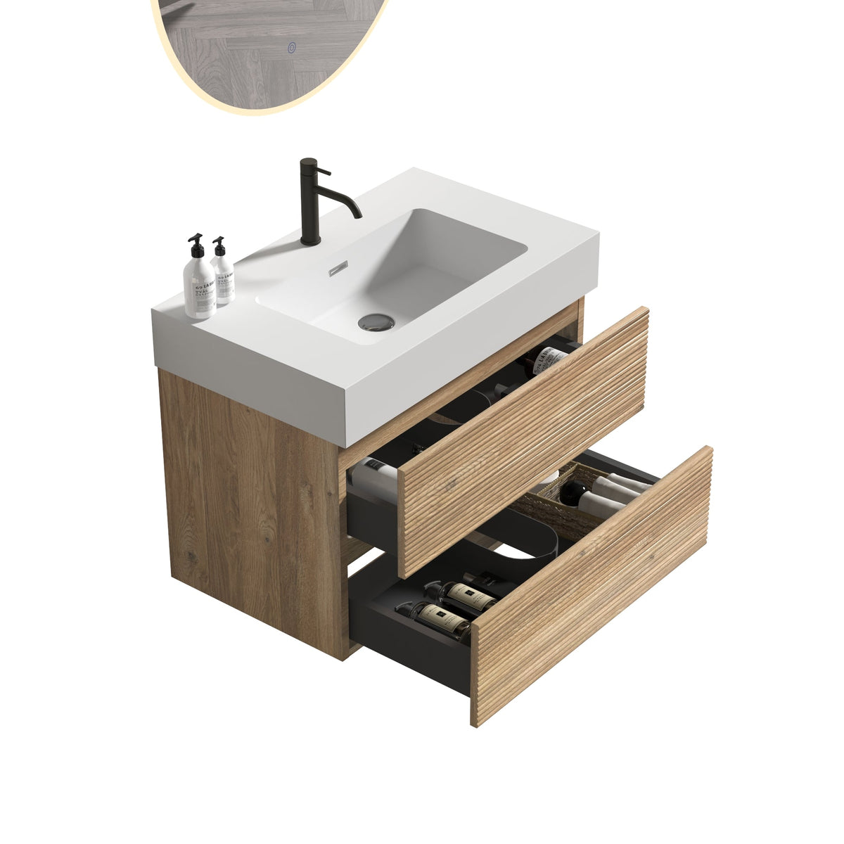 Grace 30'' Rough Bathroom Vanity