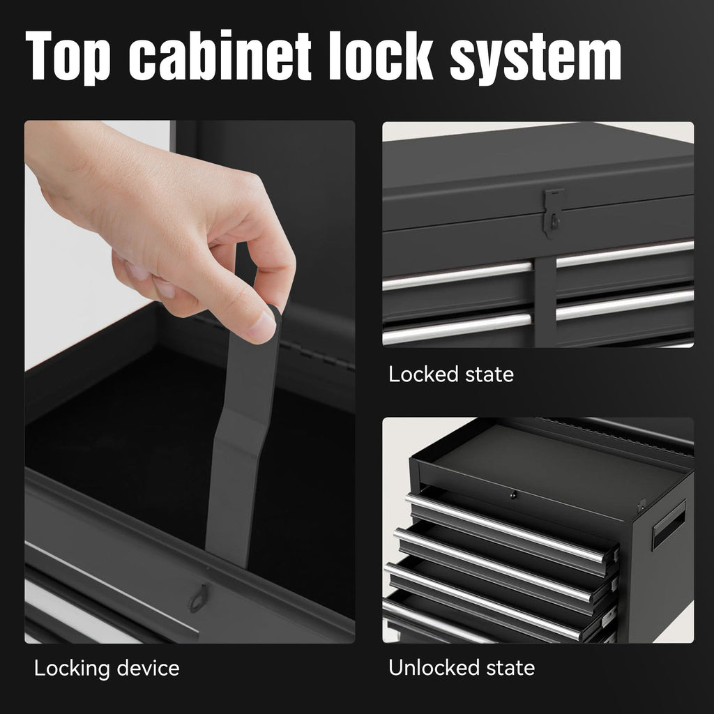 5-Drawer Rolling Tool Storage Cabinet