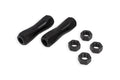 BMR Suspension BMR 70-81 Chevrolet Camaro / Pontiac Firebird Tie Rod Sleeves 11/16in Thread - Black Anodized TRS001